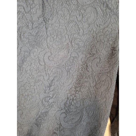 Gloria Vanderbilt Womens‎ Plus Size Amanda Ankle Pants Paisley Black Size 22W - Picture 2 of 7